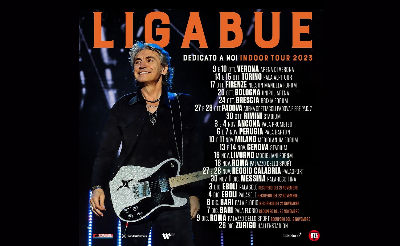 Ligabue riparte dai principali palasport del Sud - Radiomondo